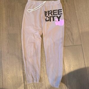 free city sweat pants